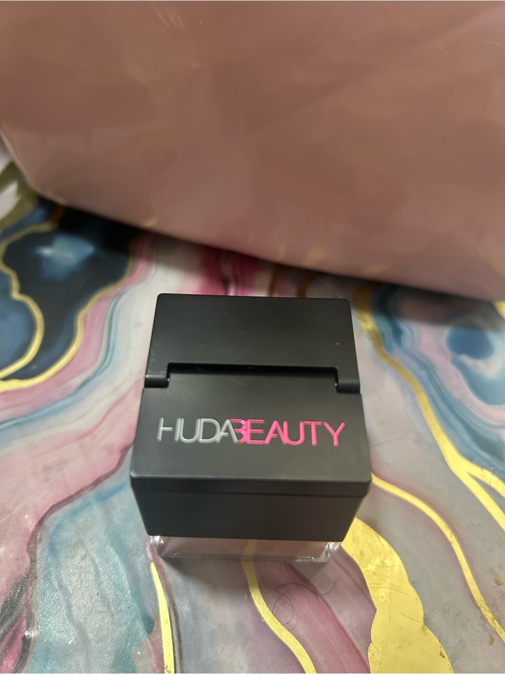 HUDA BEAUTY Black Jar with Pink Logo - Makeup Remover